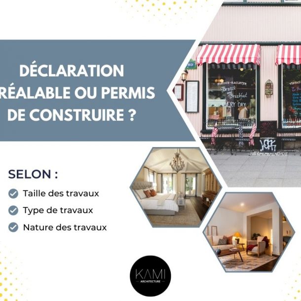 Photo article déclaration préalable (DP) ou permis de construire - KAMI ARCHITECTURE