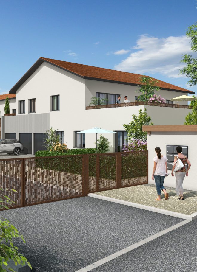 Construction d'habitat intermédiaire à Saint-Bonnet-de-Mure